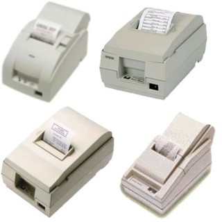 Papierrollen wit/geel 76x80x12 Epson TM200/210/300 - DB2