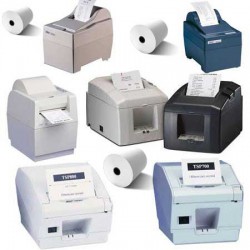 Papierrollen 80x80x12 - 75 m Printers Star 200/400 Z/600/700/800 - TH13