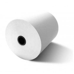 HOMURY Lot de 20 rouleaux de papier thermique blanc : mini rouleau